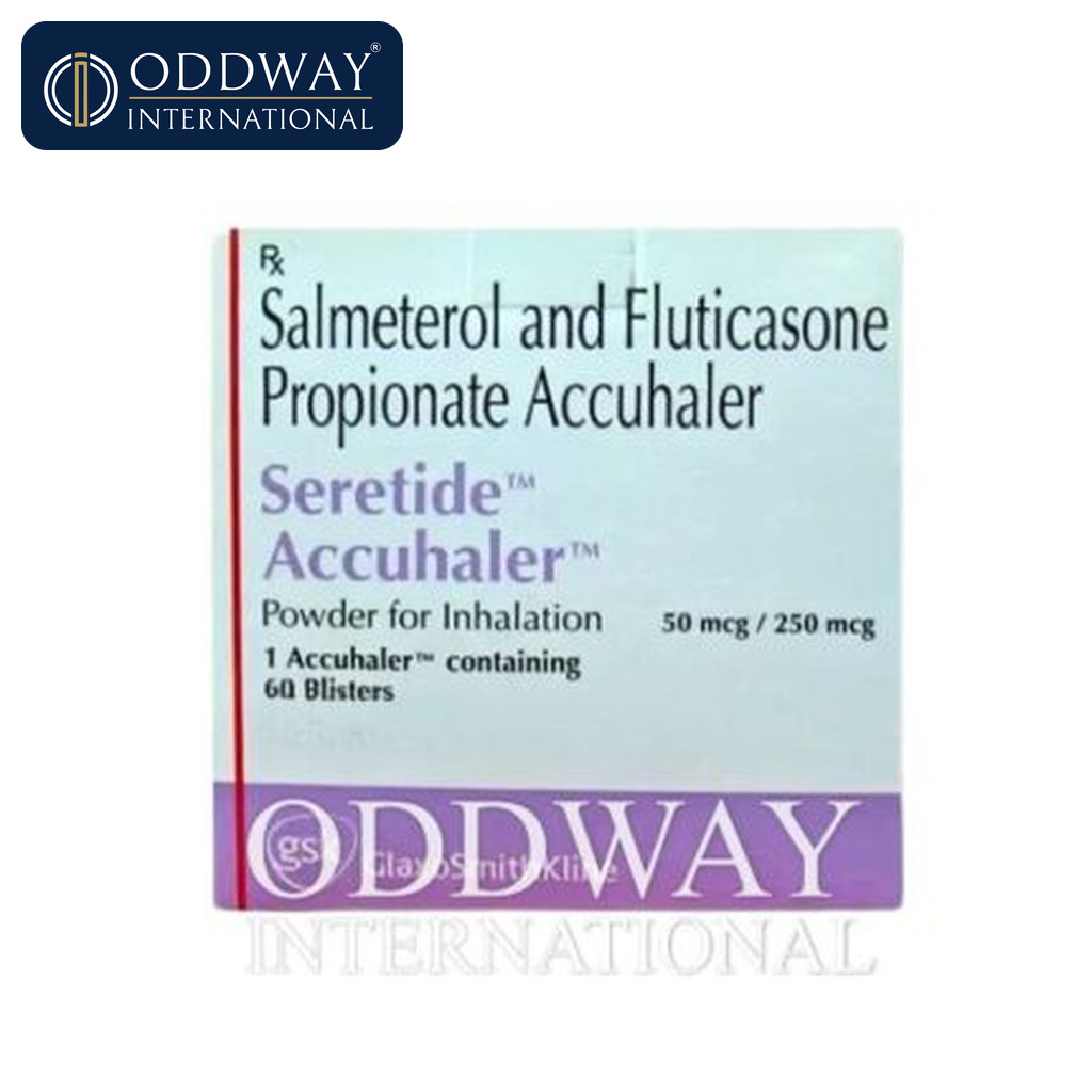Seretide Accuhaler wholesale supply for licensed pharmaceutical importers