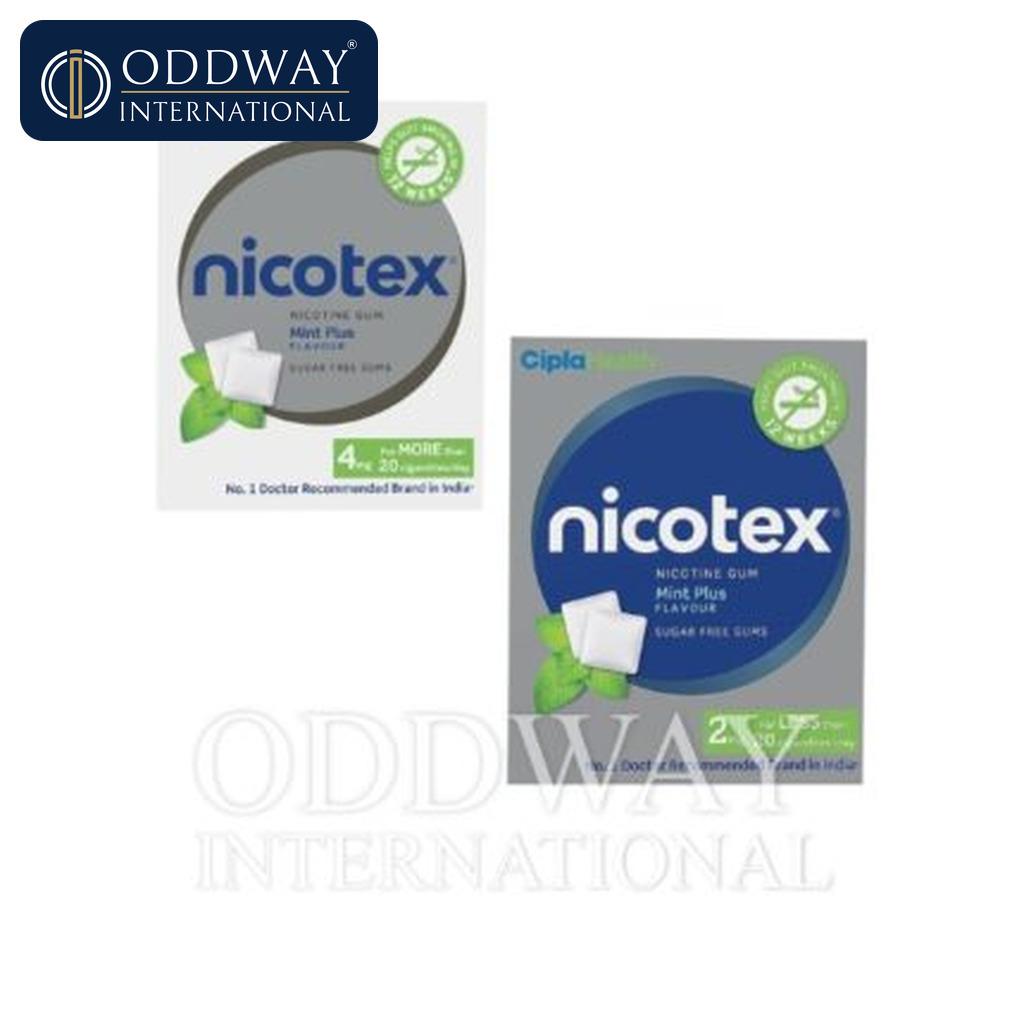 Nicotex Nicotine Gum wholesale supply for institutional procurement