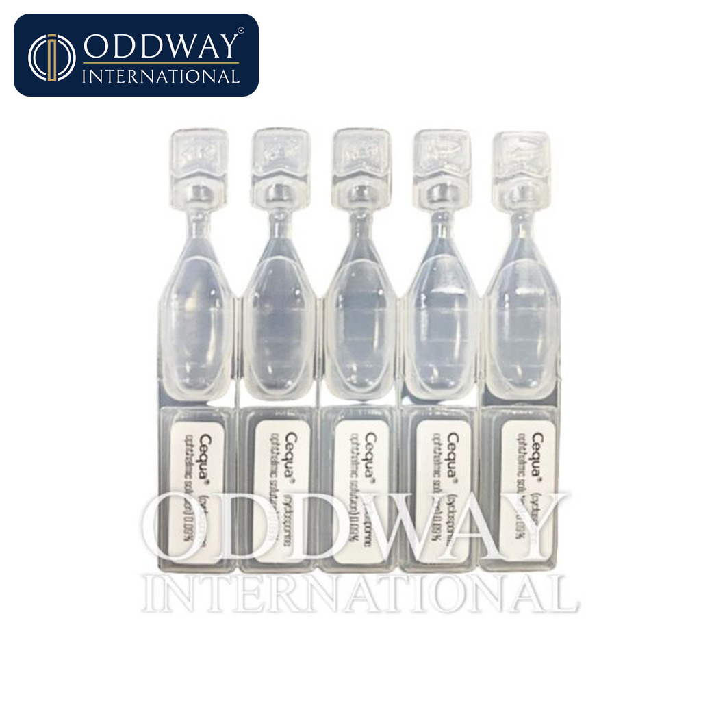 Cequa Eye Drops exporter documentation support COA SDS invoice packing list