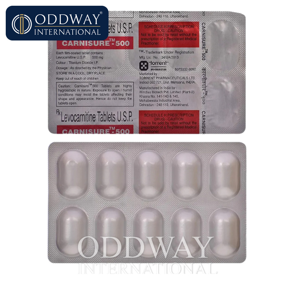 Bulk purchase Levocarnitine 500 mg Tablet with MOQ structure