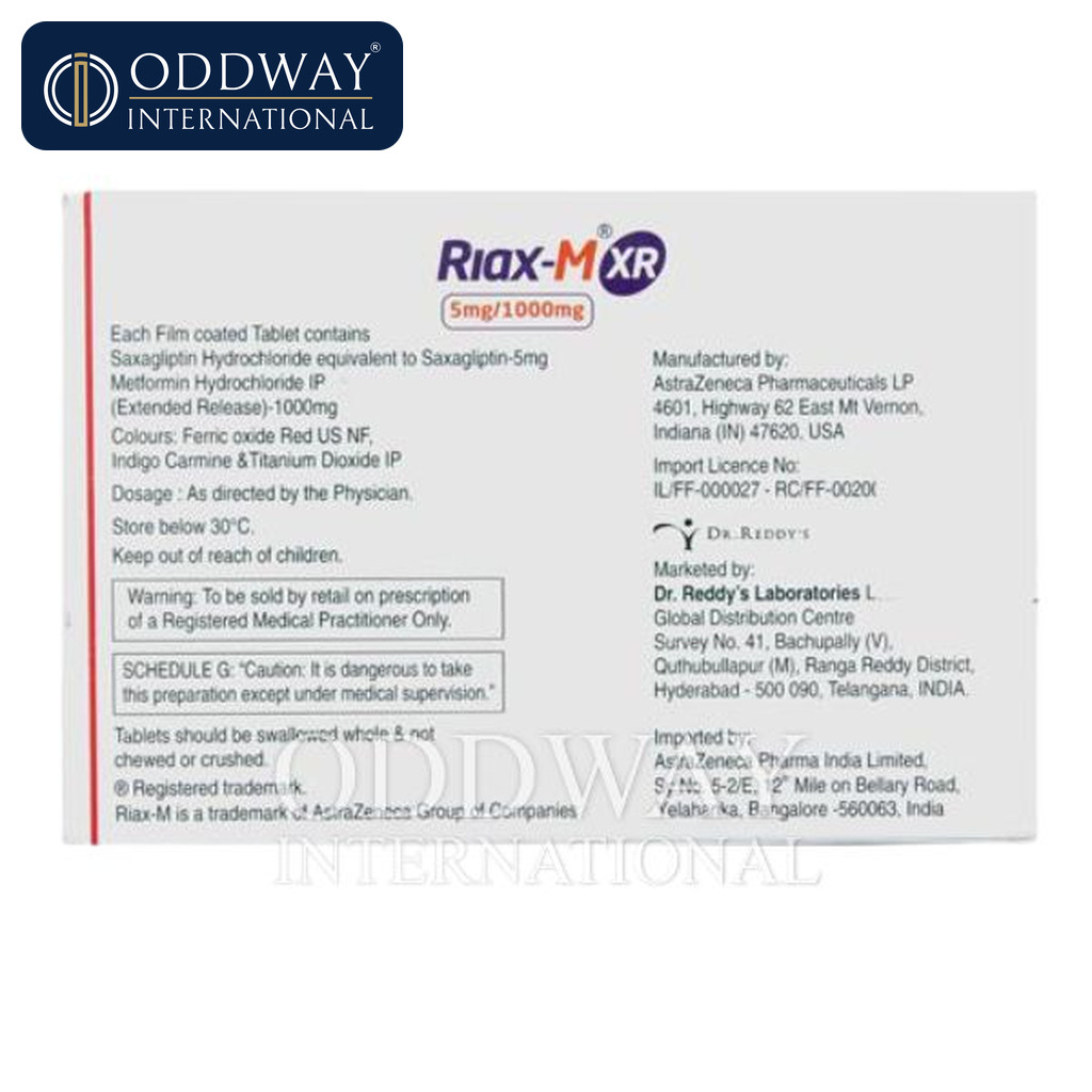 Saxagliptin Metformin Tablet exporter with global shipping support