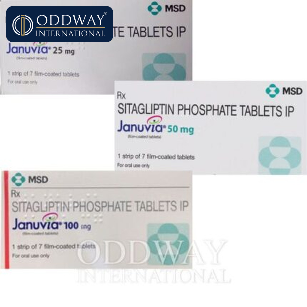 Januvia 100 mg Tablet wholesale export supply for institutional buyers
