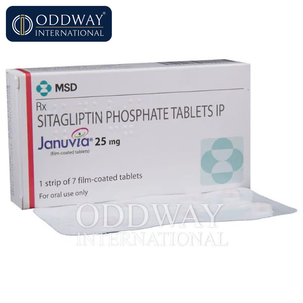 Januvia 100 mg Tablet supplier support for hospitals and importers
