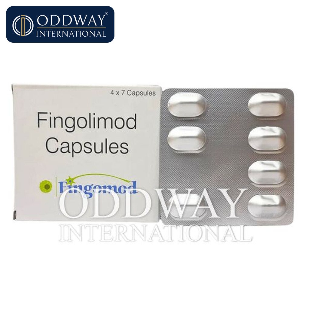 Fingolimod 0.5 mg Capsule supplier for licensed importers
