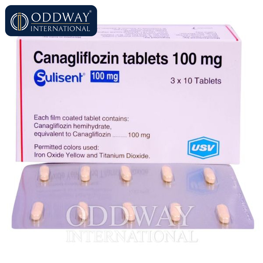 Bulk Canagliflozin 100 mg Tablet supply for hospital and distributor procurement
