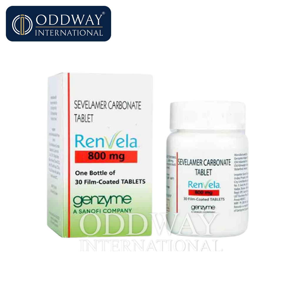 Sevelamer carbonate 800 mg tablet export supplier