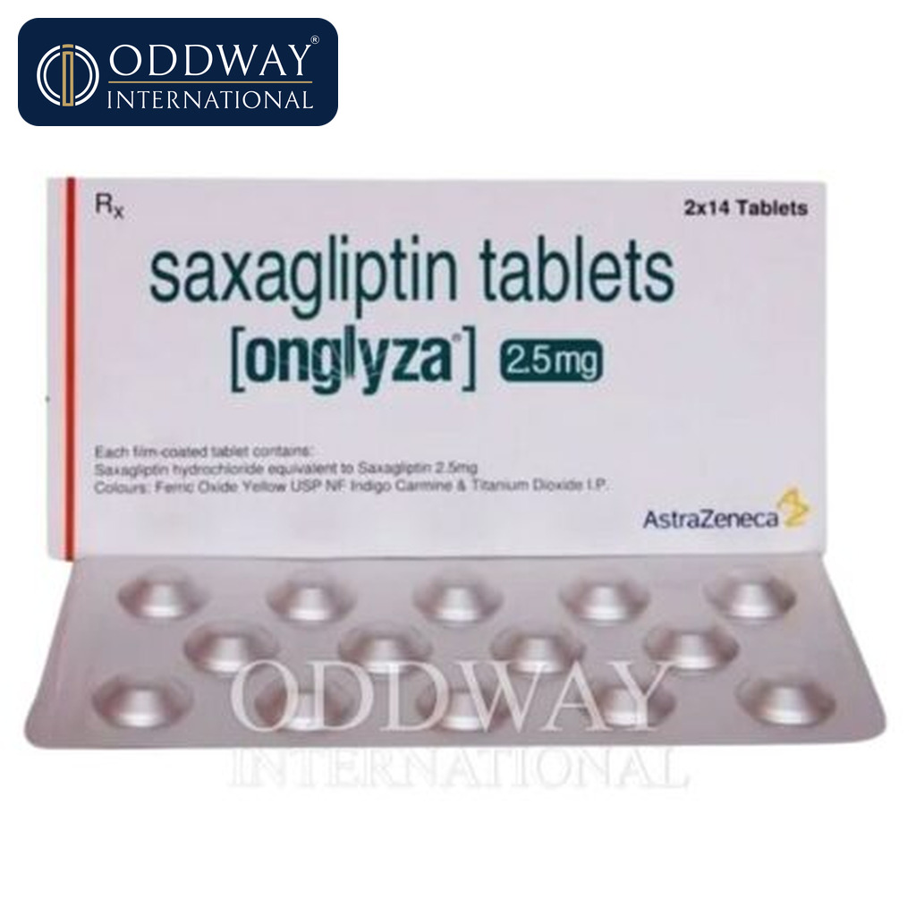 Onglyza 2.5 mg Tablets wholesale supply for importers