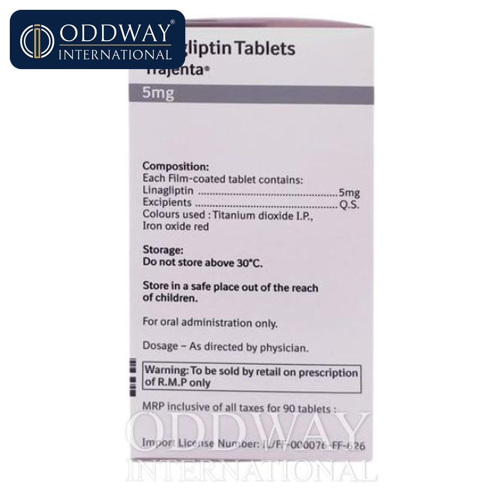 Bulk purchase Trajenta 5 mg Tablet for distributors