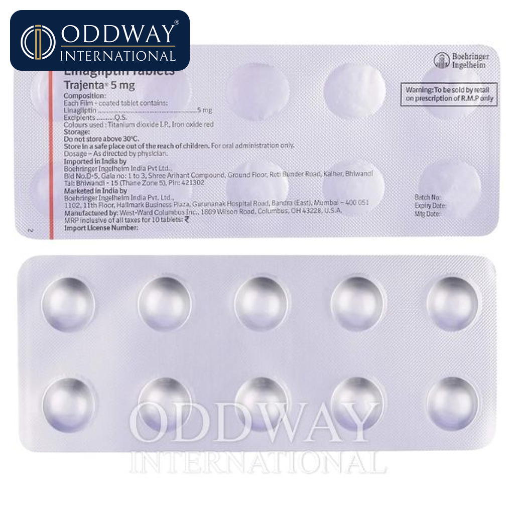 Trajenta 5 mg Tablet wholesaler logistics and documentation