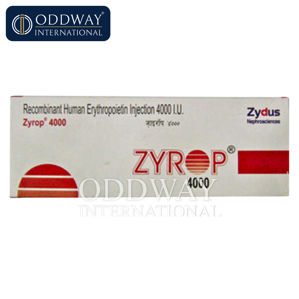 Zyrop 4000/10000 injection supplier for importers and hospitals