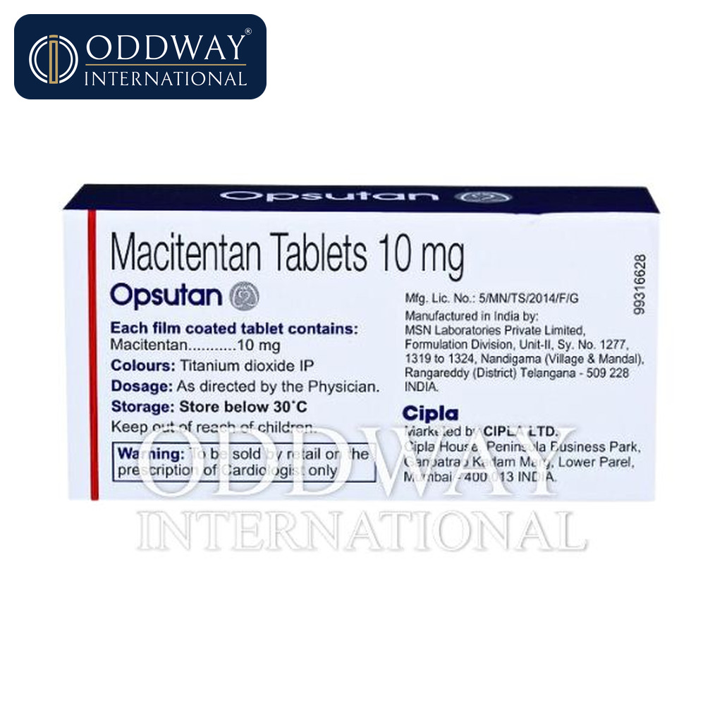 Macitentan 10 mg Tablet price inquiry for importers