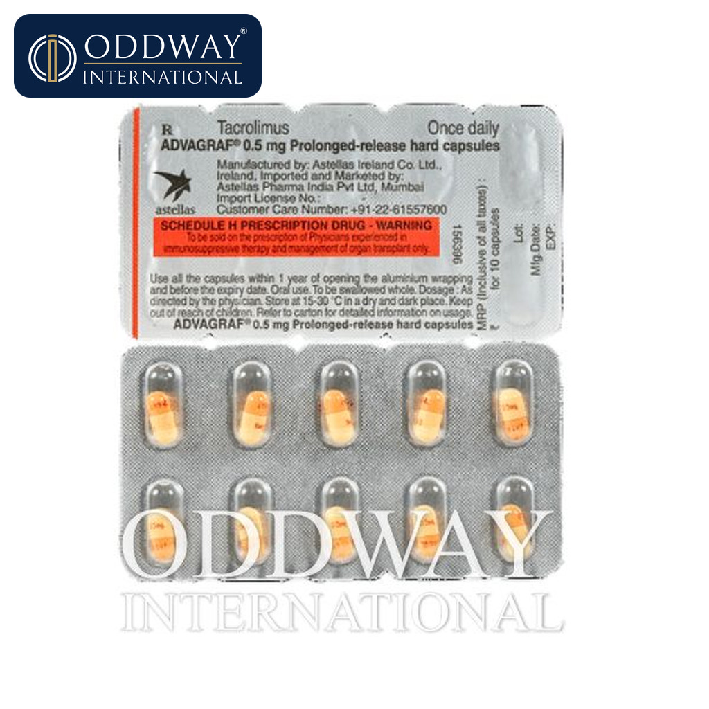 Advagraf 1 mg Capsule named patient supply coordination