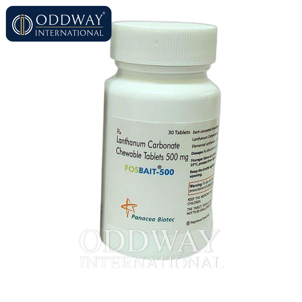 Lanthanum carbonate chewable tablets export documentation support