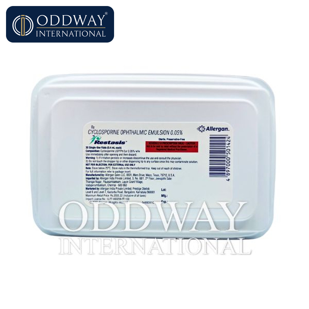 Restasis Eye Drops price quotation support for importers