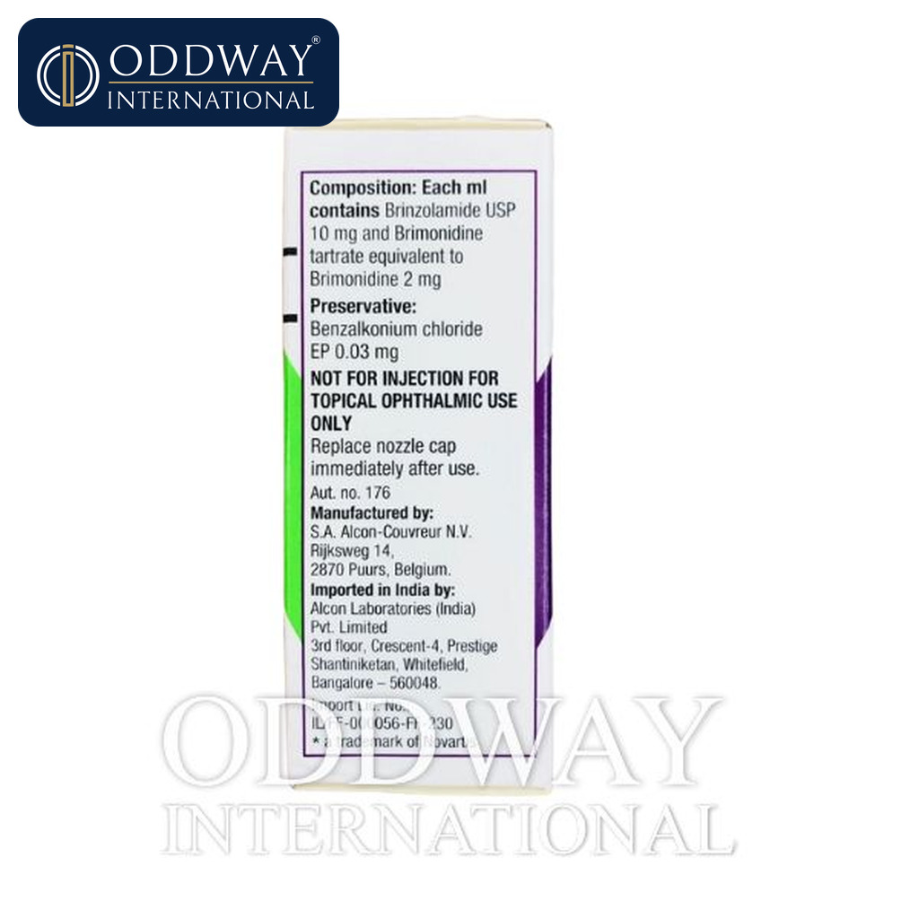 Simbrinza Eye Drops supplier for export documentation support