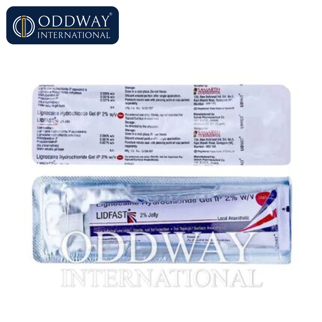Lignocaine gel 2% wholesale export supply