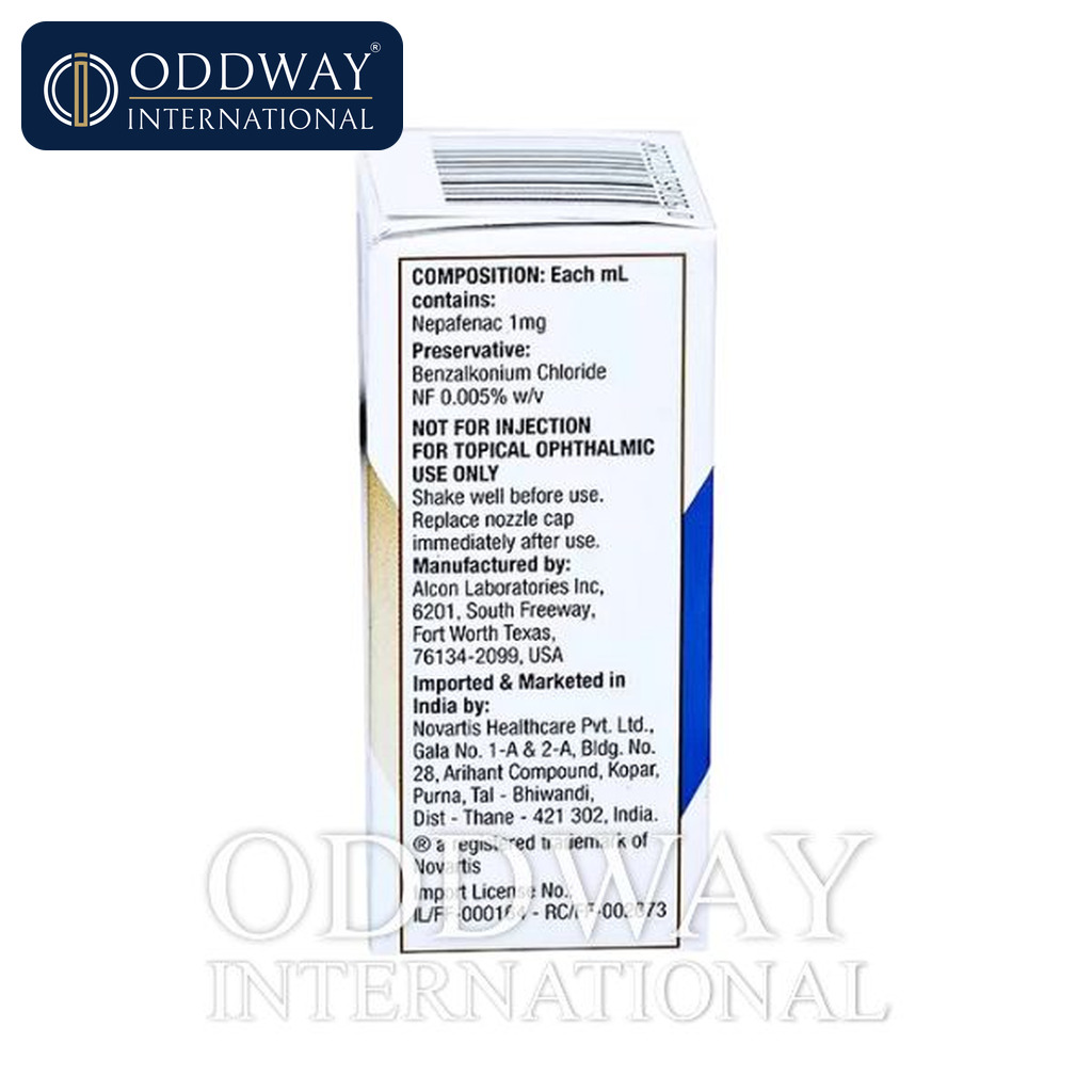 Nevanac Eye Drops price quotation for international buyers