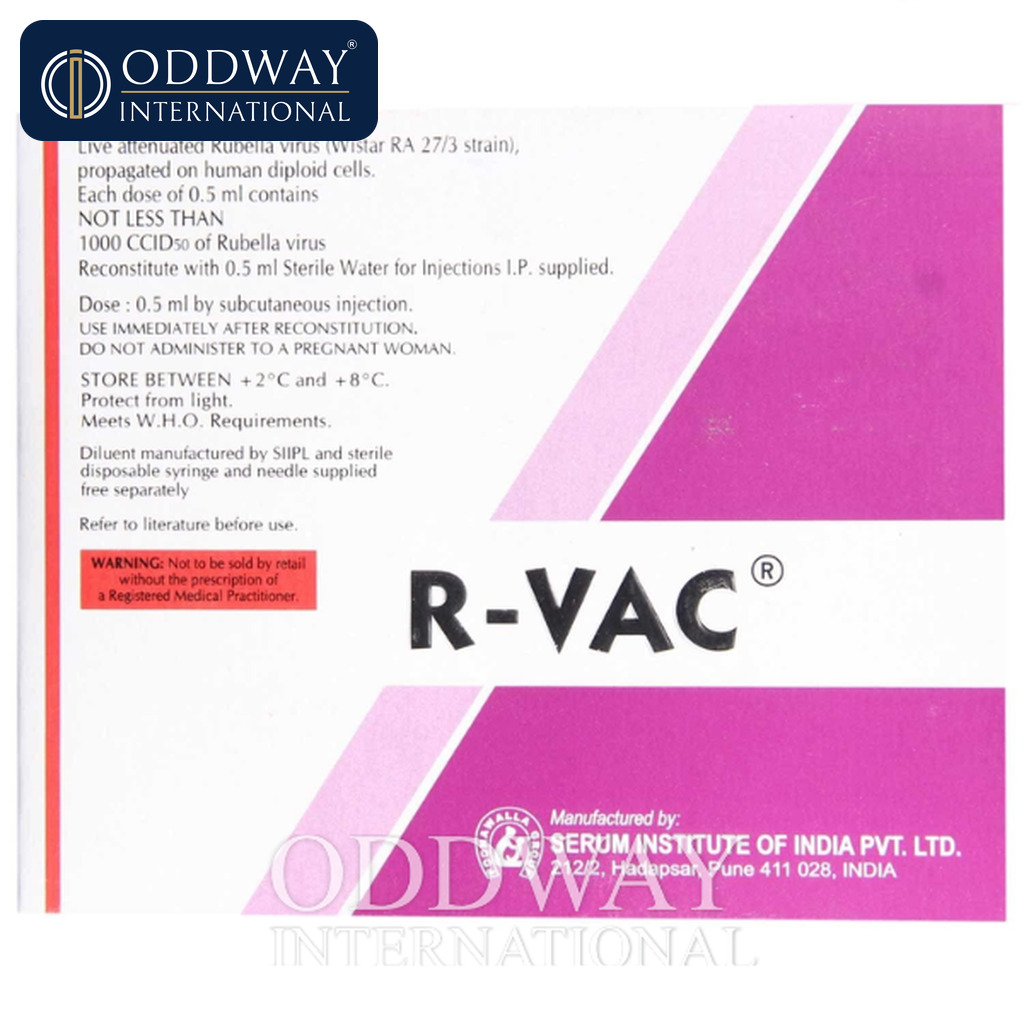 Rubella Vaccine - R vac injection supplier with batch and COA support