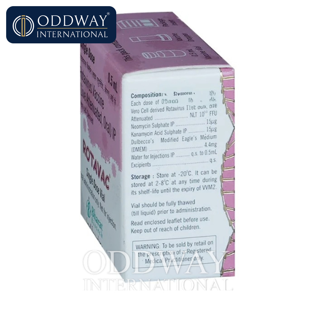 Bulk Rotavirus Vaccine injection procurement for hospitals and importers