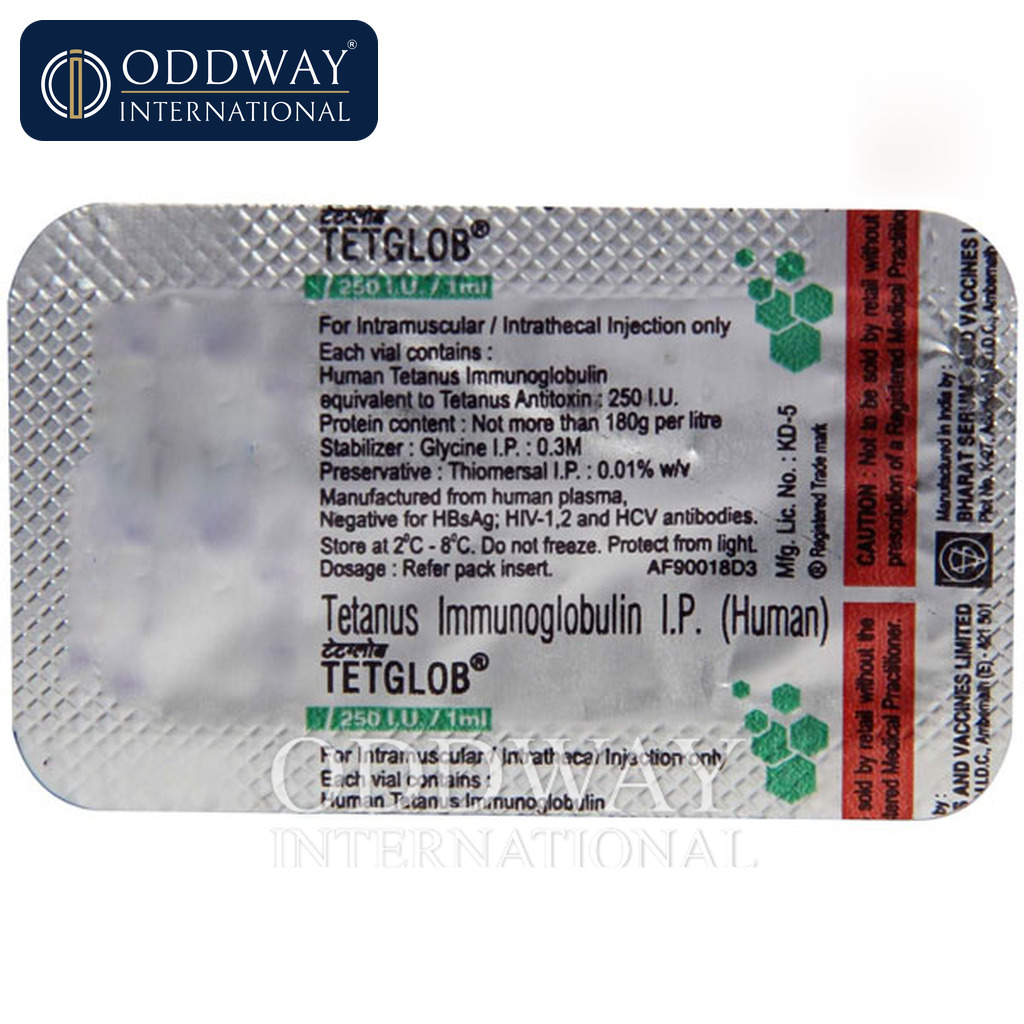 Tetanus Immunoglobulin Injection wholesale export support