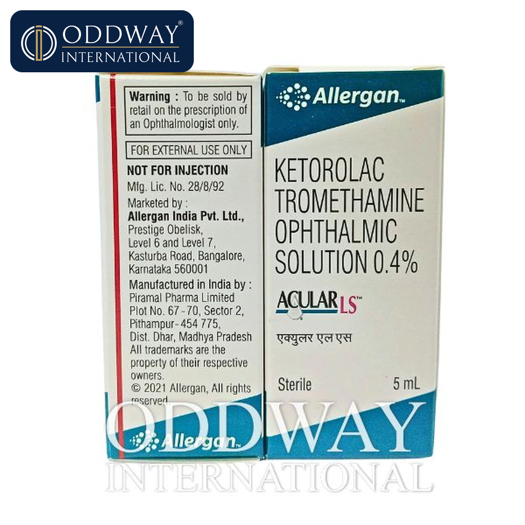 Ketorolac tromethamine eye drops generic sourcing options