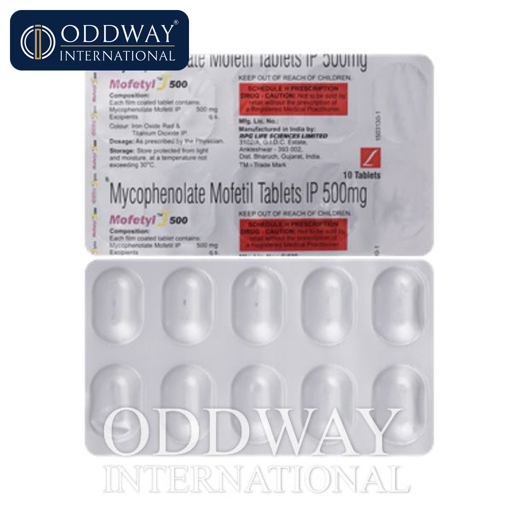 Mofetyl 500 mg Tablet generic export from India