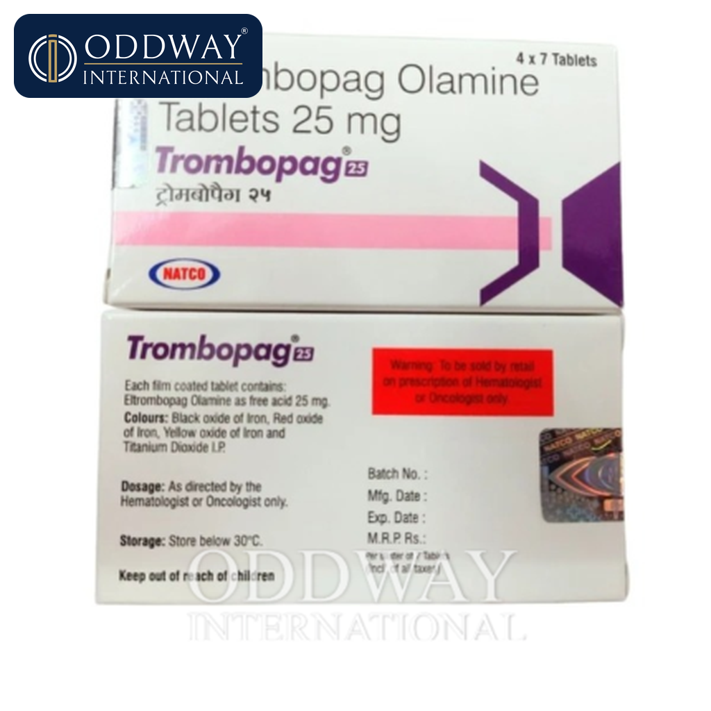 Trombonat 50 mg Tablet wholesale supply for licensed pharmaceutical buyers