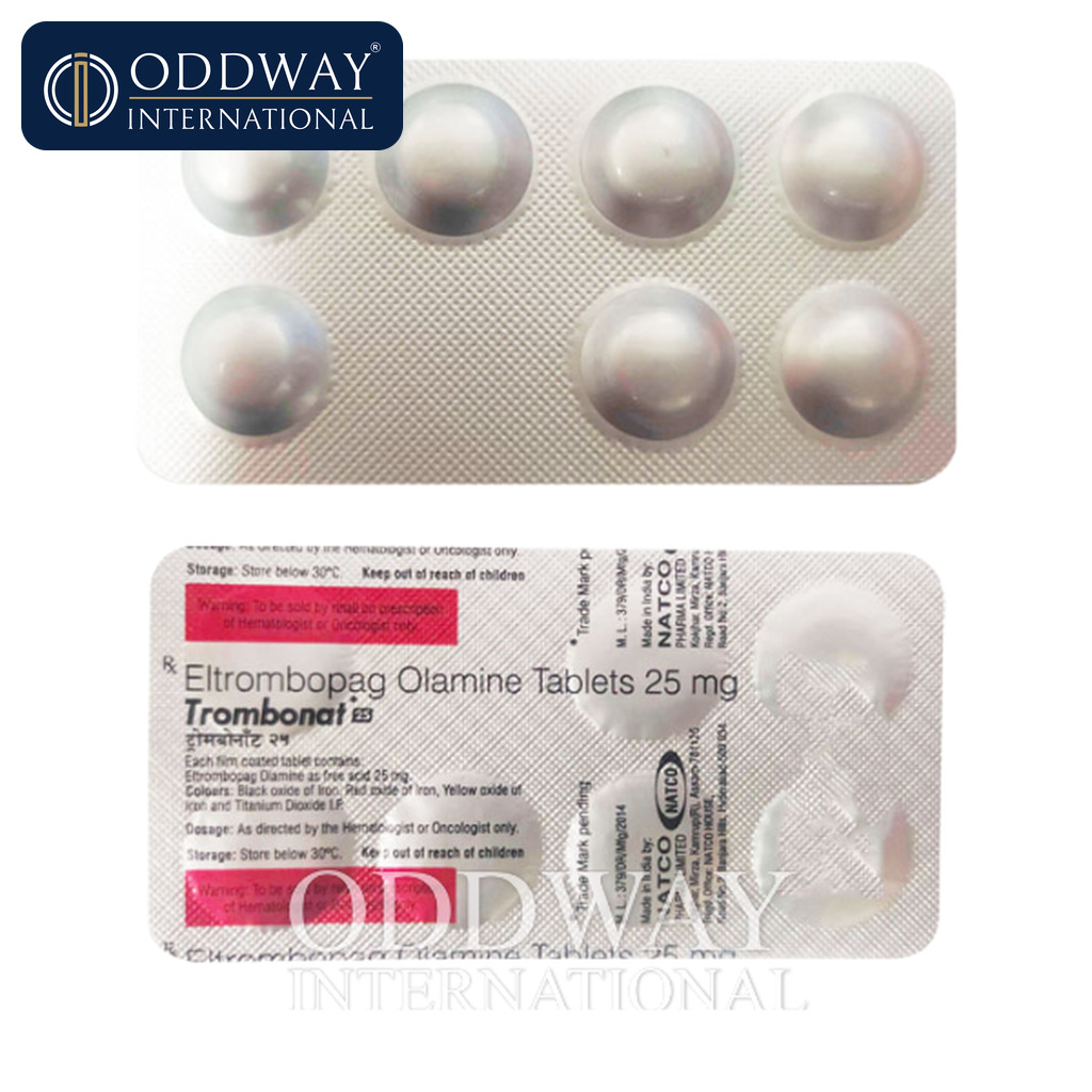 Trombonat 50 mg Tablet exporter support from India