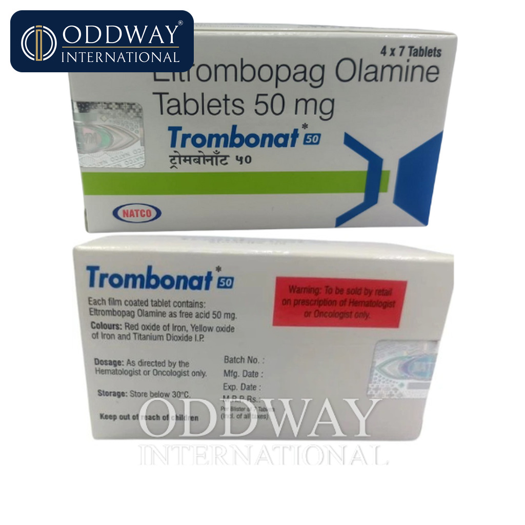 Bulk Trombonat 50 mg Tablet supply for hospitals and distributors