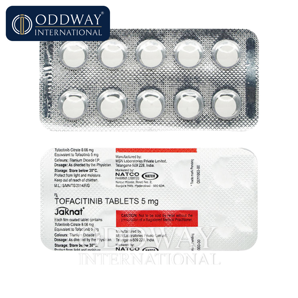 Jaknat 5 mg Tablet generic medicine export from India