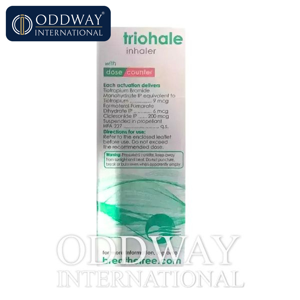 Triohale inhaler wholesale supplier for licensed buyers