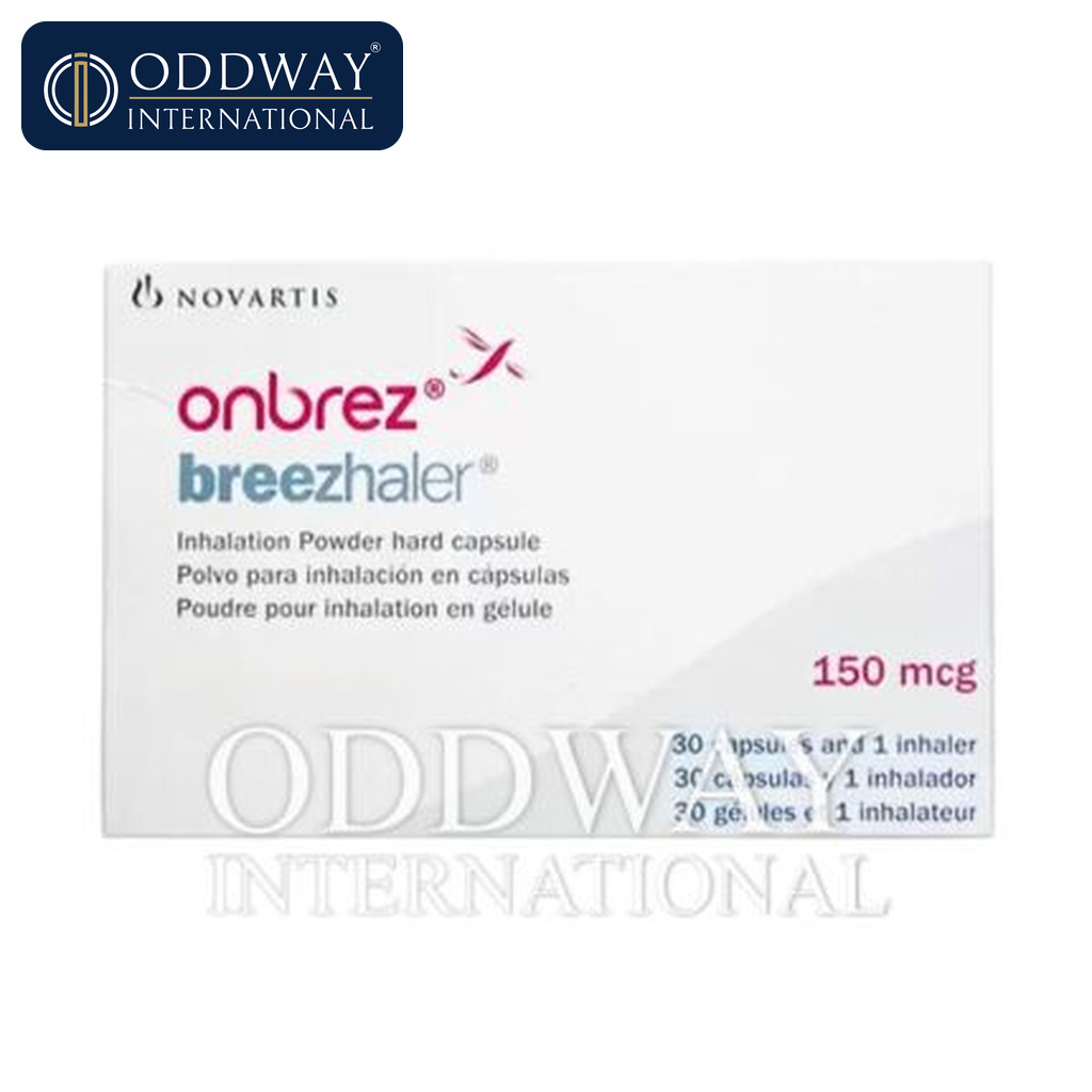 Onbrez Breezhaler wholesale procurement for licensed importers