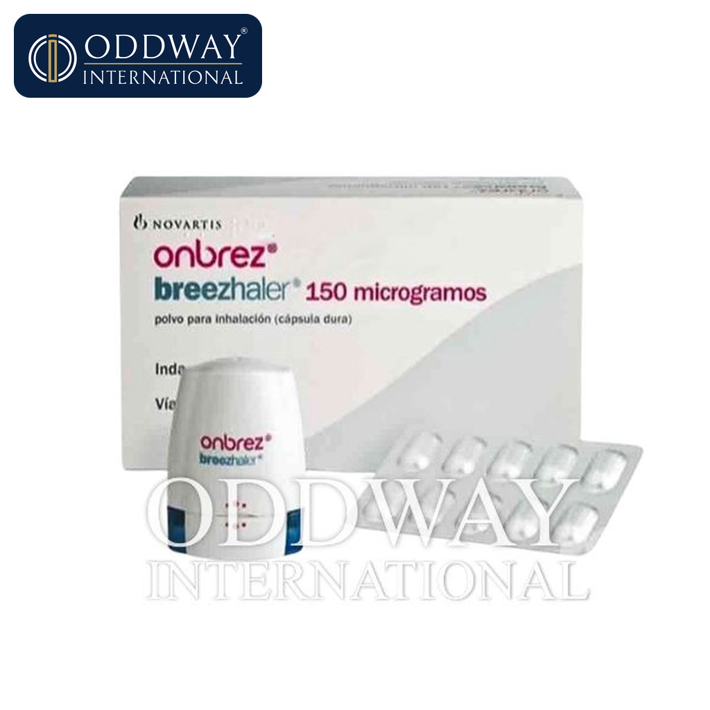 Onbrez Breezhaler supplier support for hospitals and distributors