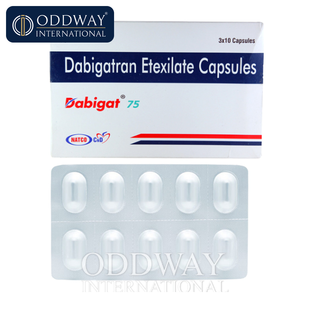 Dabigat Capsule export supplier for global medicine buyers