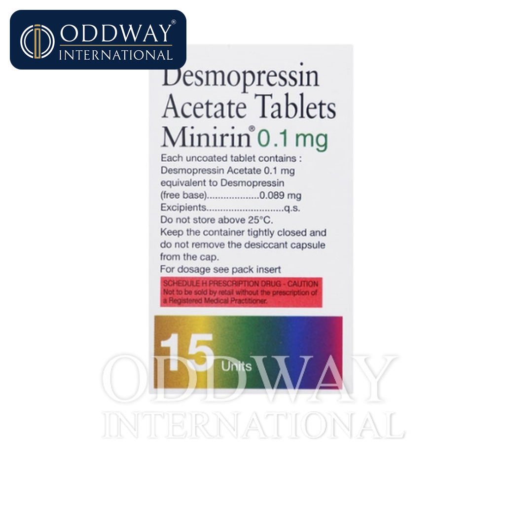 Bulk supplier Desmopressin Acetate 0.2 mg Tablet for institutional procurement