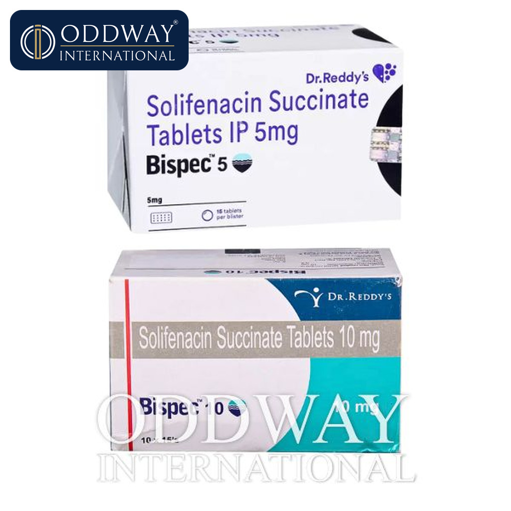 Solifenacin 5 mg and 10 mg generic tablet sourcing