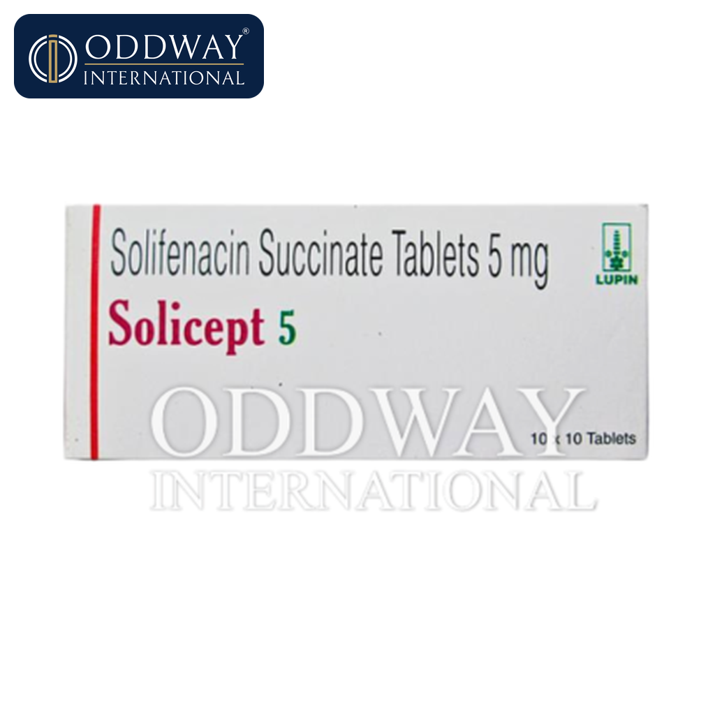 Solicept 5 mg Tablet wholesale procurement for pharmaceutical importers