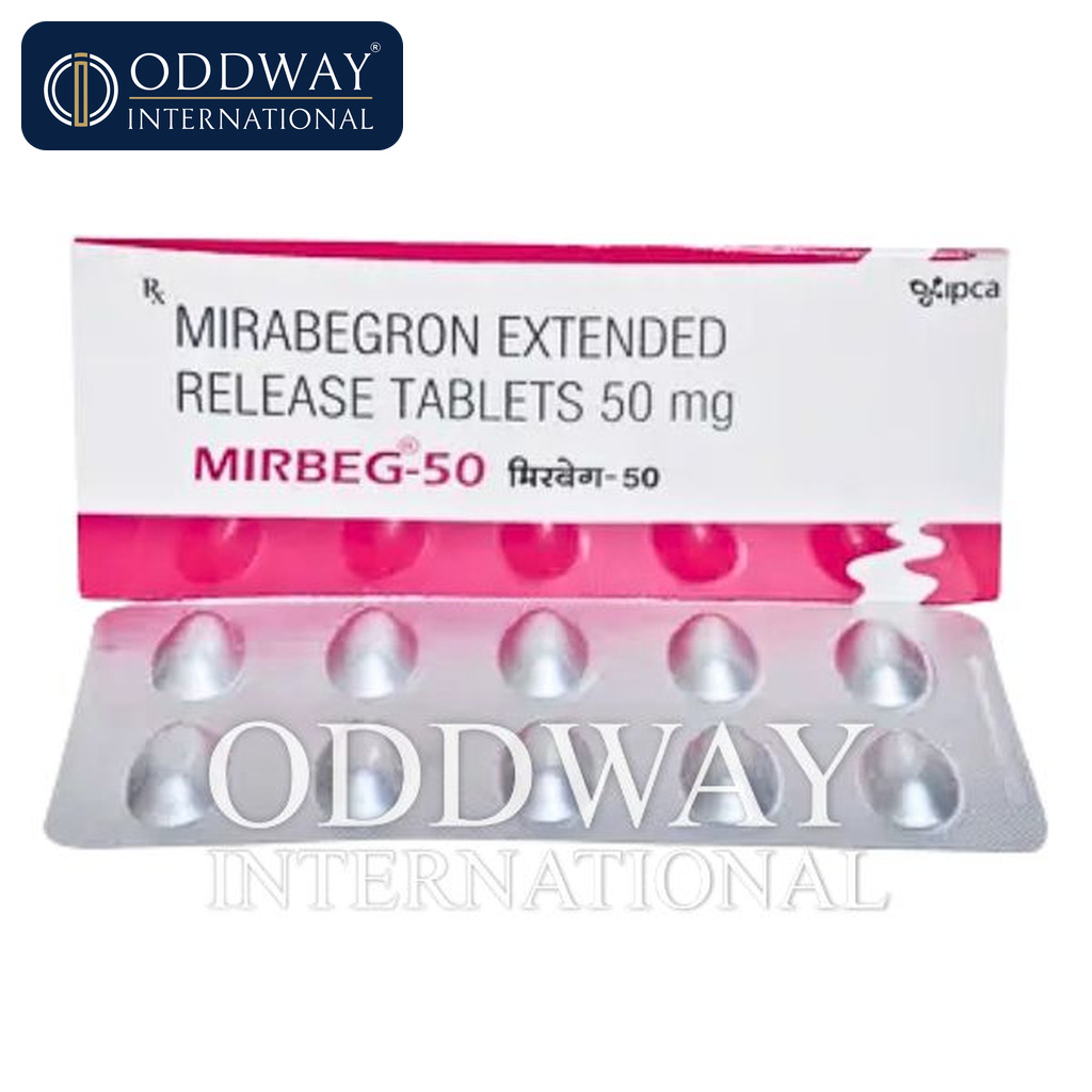 Mirbeg 50 mg Tablet cost for hospital and distributor supply