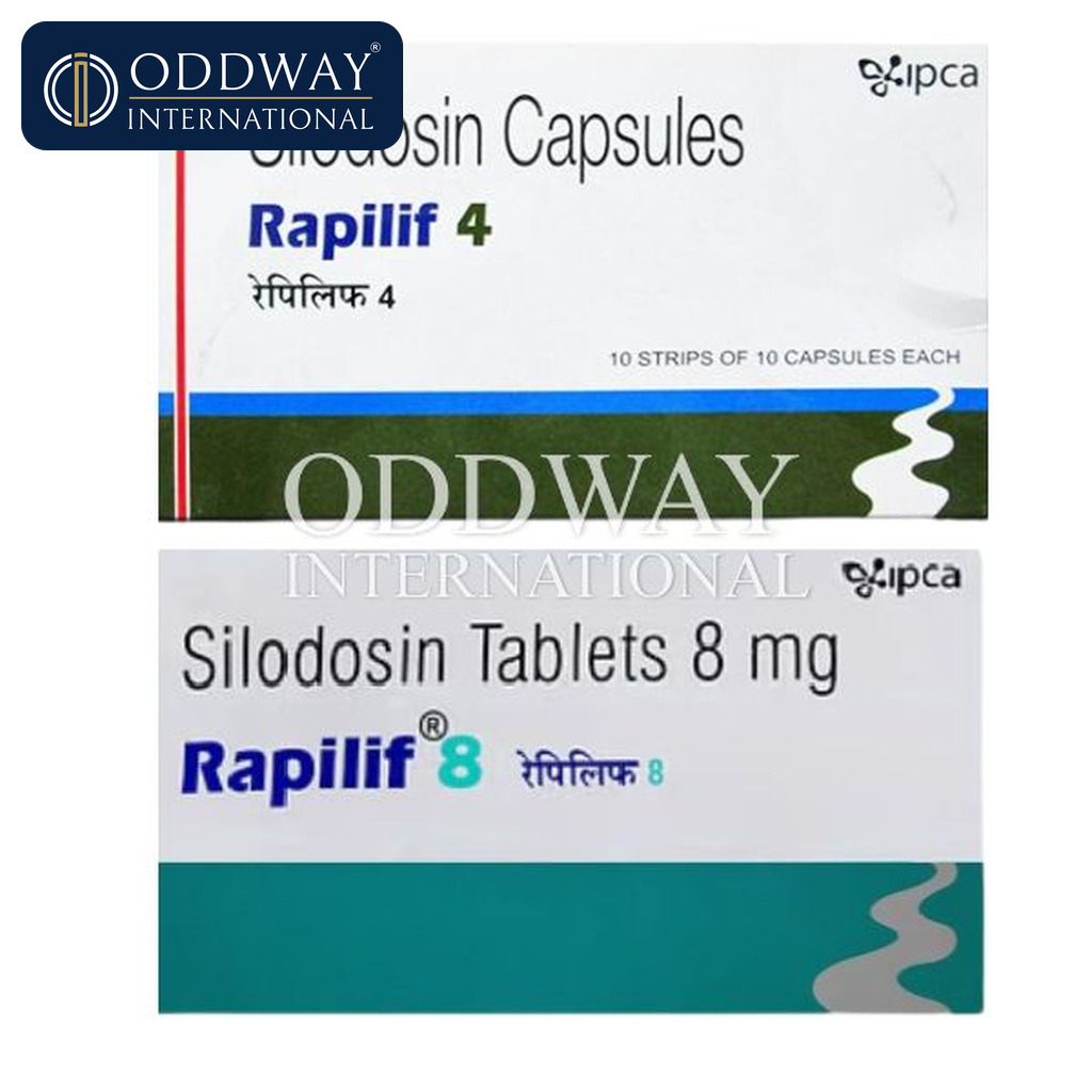 Bulk supplier Silodosin 8 mg Capsule for export procurement