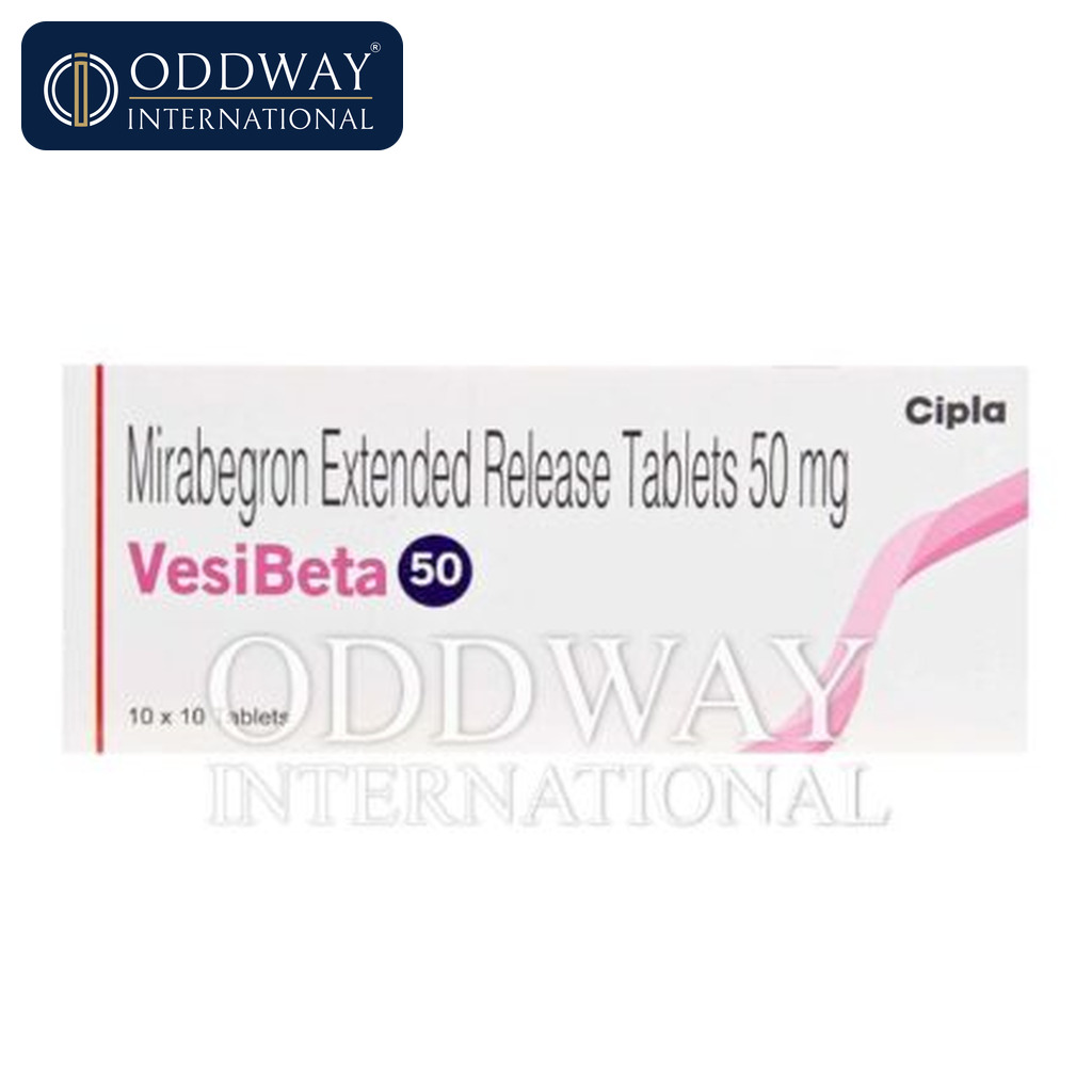 Vesibeta 50 mg Tablet wholesale export supply