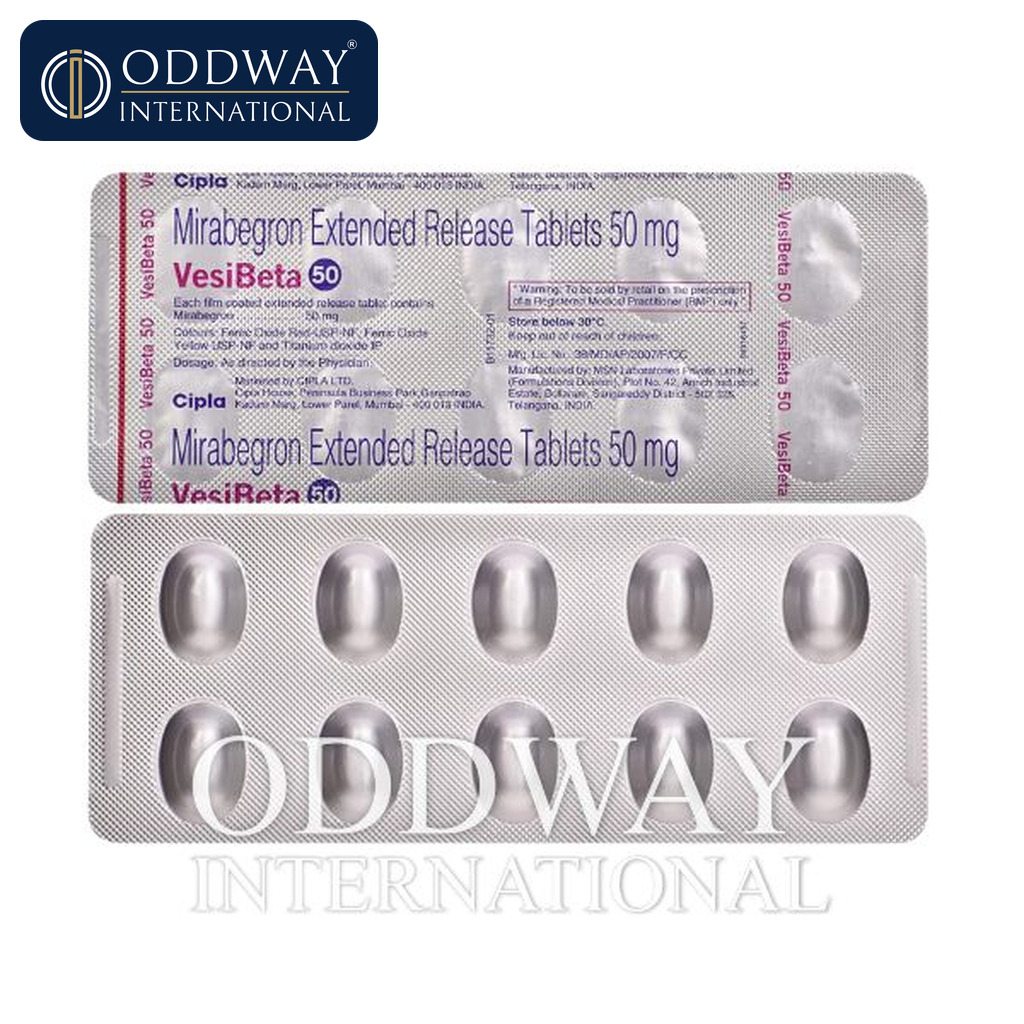 Vesibeta 50 mg Tablet price request support for B2B medicine buyers
