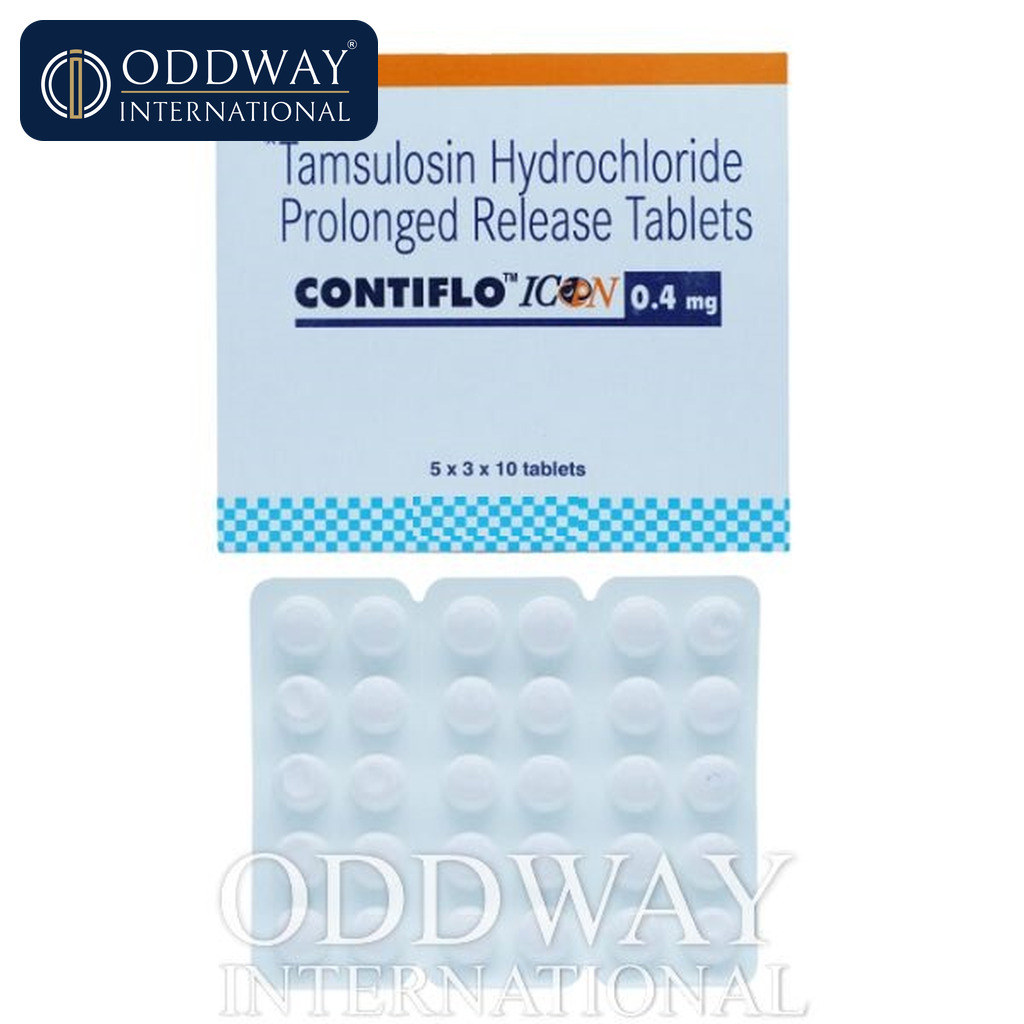 Contiflo Icon 0.4 mg Tablet generic sourcing options