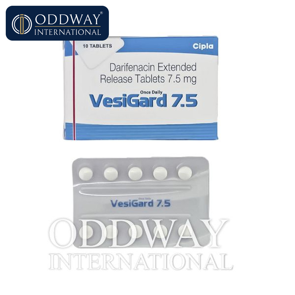 Vesigard 7.5 tab cost support for importers