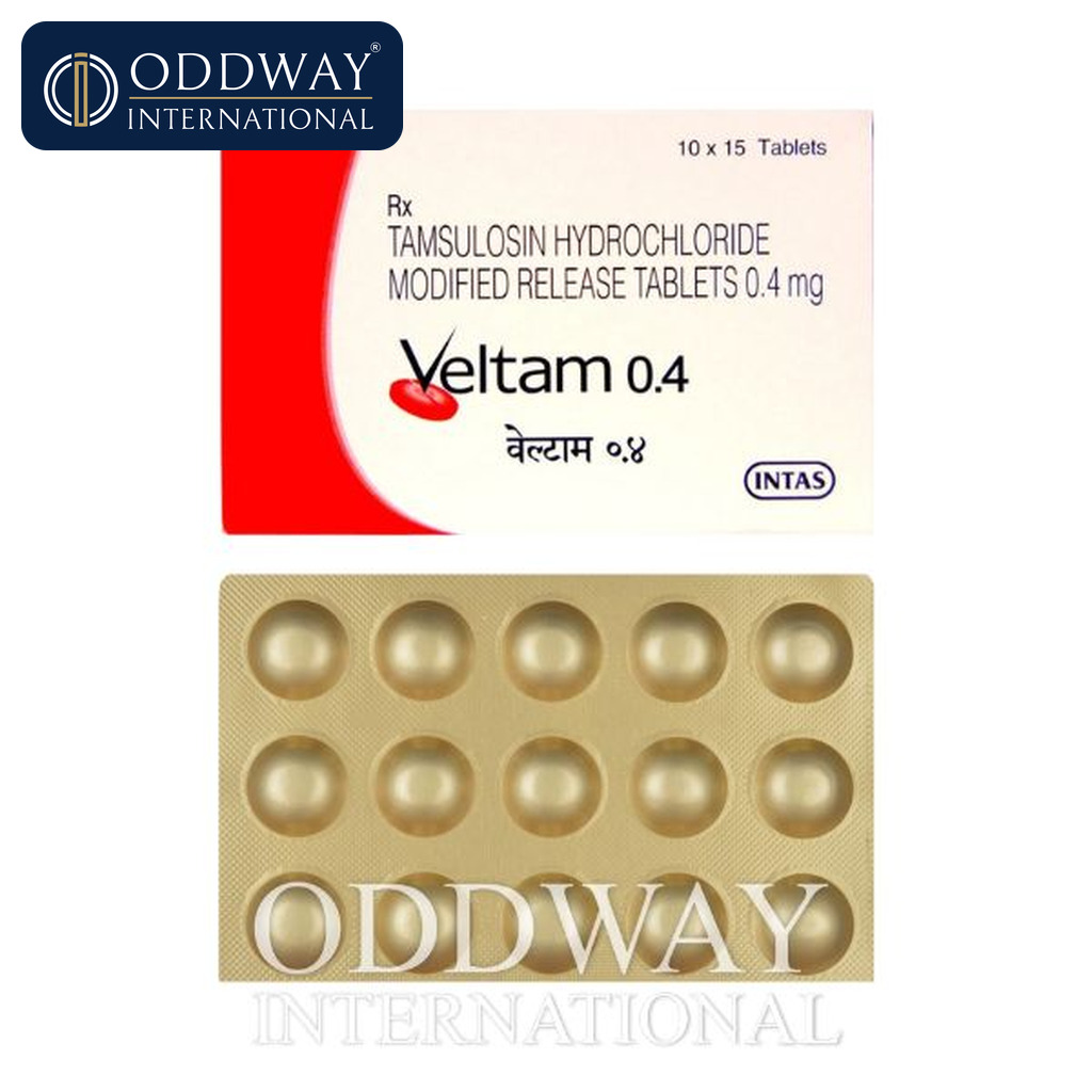 Veltam 0.4 mg Tablet India export supply for licensed importers