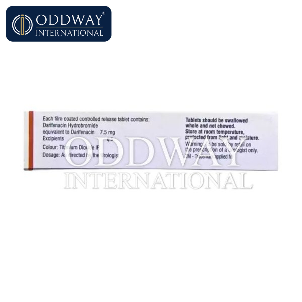 Tab Dariten 7.5 mg generic sourcing from India