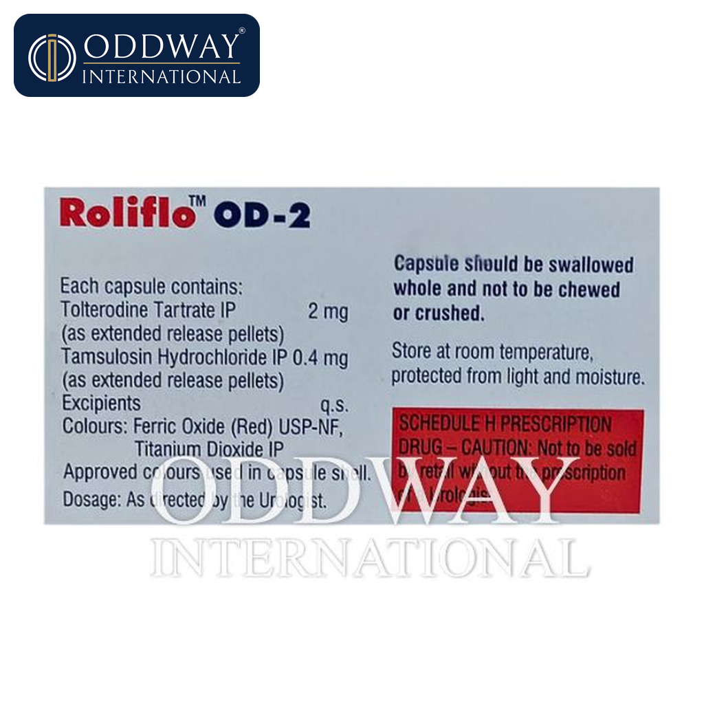 Roliflo OD 2/4 Capsule cost quotation support for international buyers