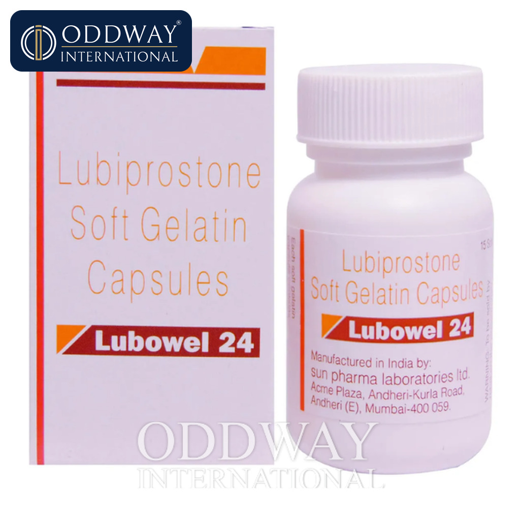 Lubiprostone 24 mcg Capsule supplier with documentation support