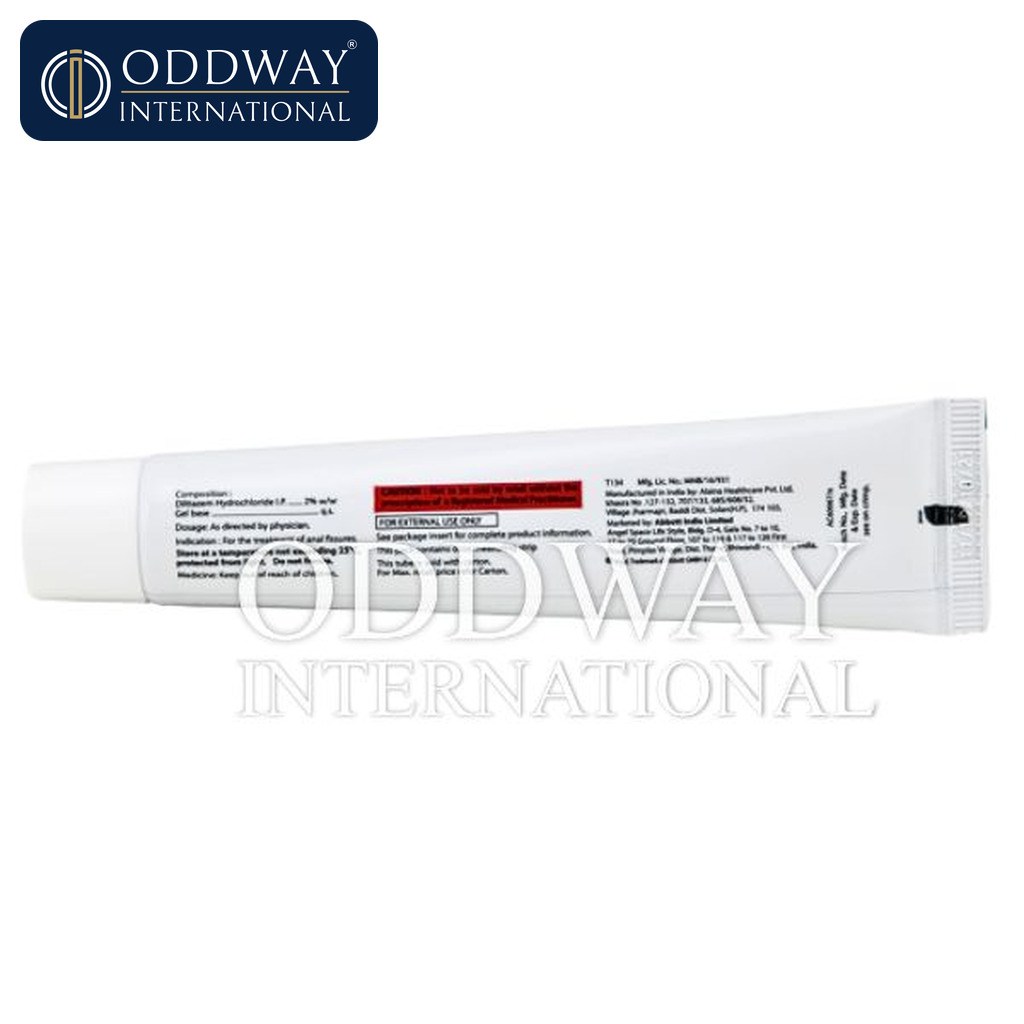 Diltiazem Cream exporter documents including COA and shipping papers