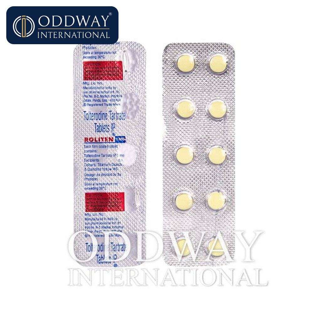 Roliten 1mg/2mg Tablets supplier for global markets
