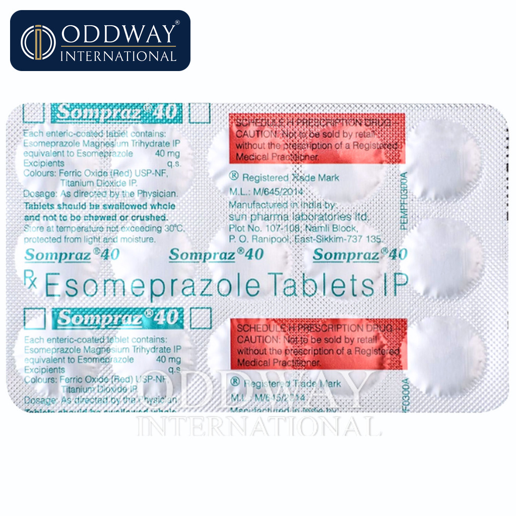 Esomeprazole tablet export documentation support
